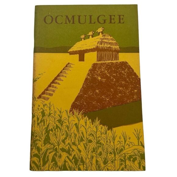 1956 Ocmulgee National Monument Book Park Native American History Georgia Vtg - Picture 1 of 3